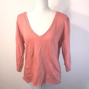 Nation LTD peach sweater XS